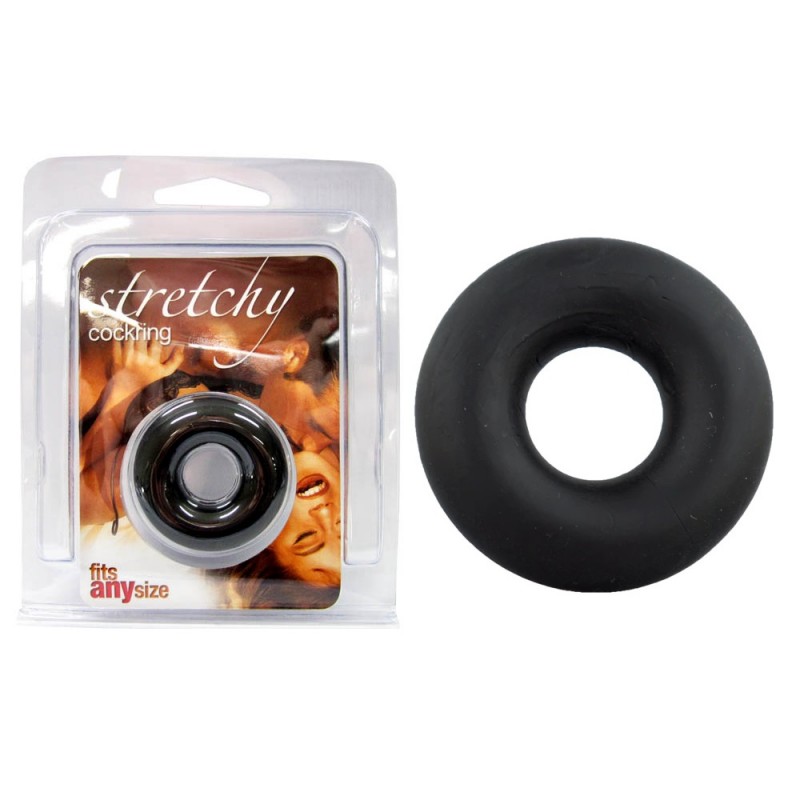 Stretchy Cock Ring - Black